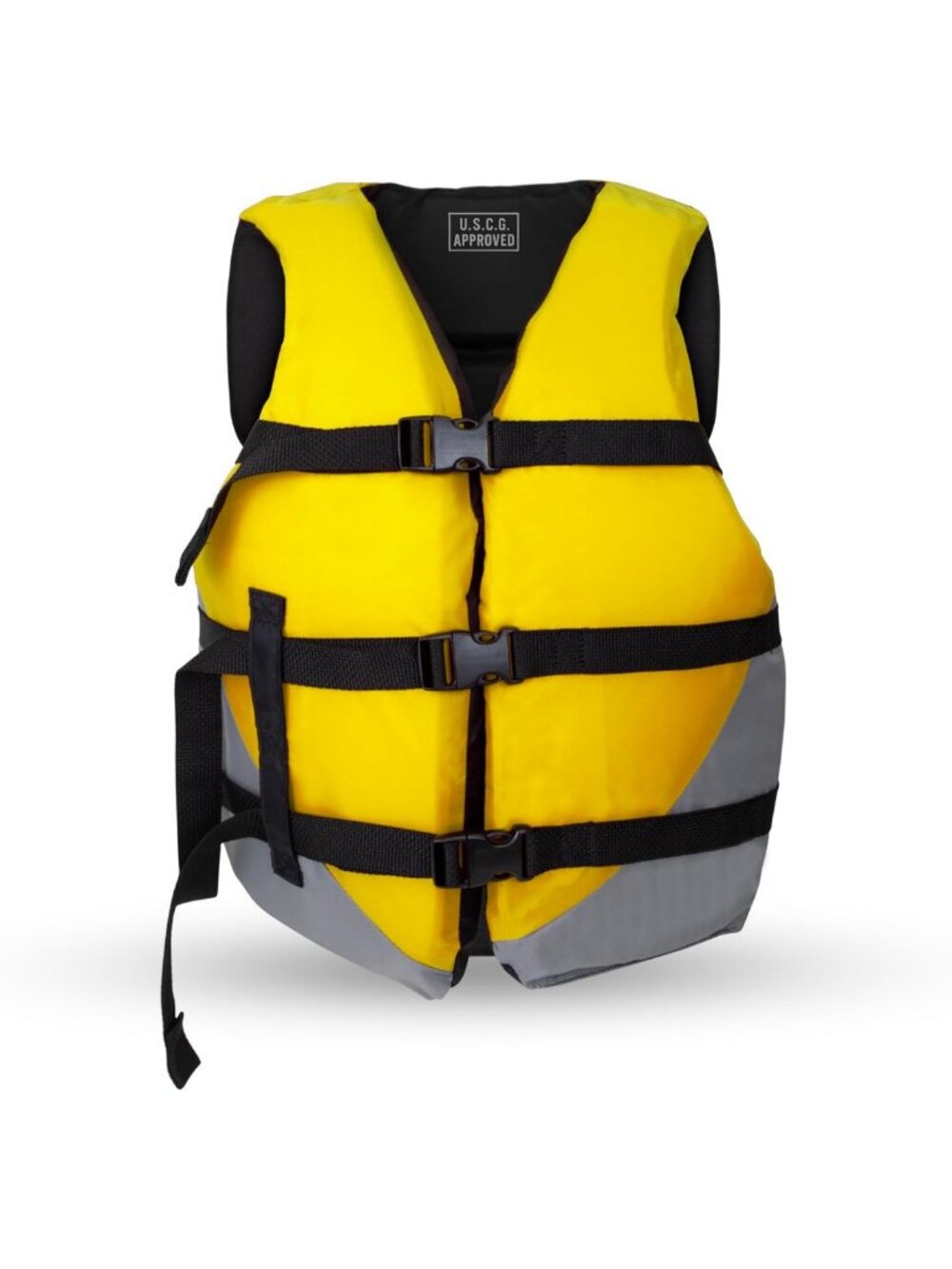 Universal Adult Life Vest - USCG Approved Type III Jacket for Boating, Fishing